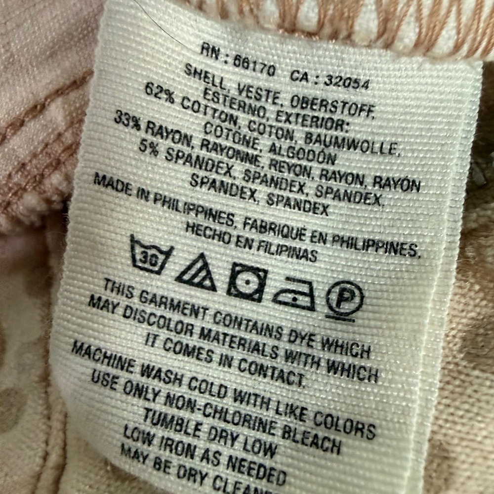 Anthropologie Pilcro & The Letterpress Polka Dot Velvet Pants Size 25 - Picture 7 of 10